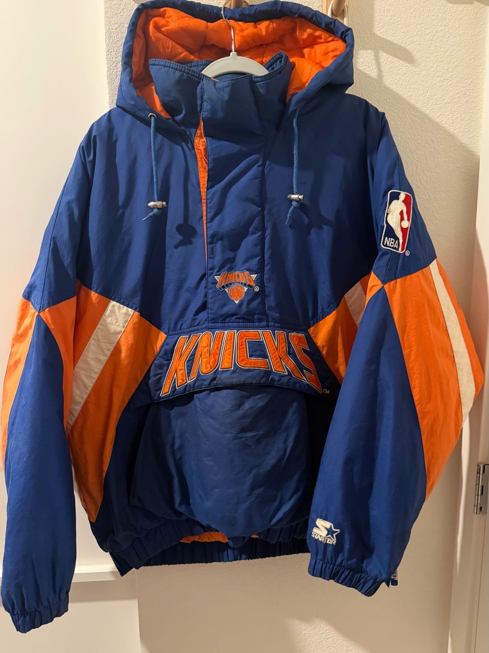 New York Knicks Starter Pullover Jacket